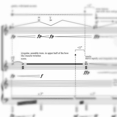 residue - version for violin, contrabass and piano (2021)