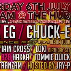DJ Chuck-E Live @ Premonition, The Hub, Plymouth, 06/07/2014