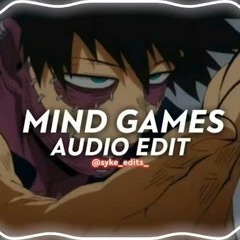 mind games - sickick // edit audio