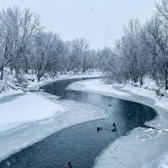 riviere en decembre 2