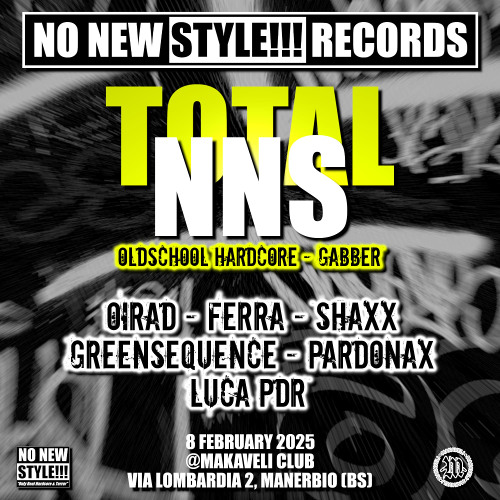 Greensequence @ Total NNS. NO NEW STYLE!!! RECORDS. Manerbio (Italy) 8/02/2025