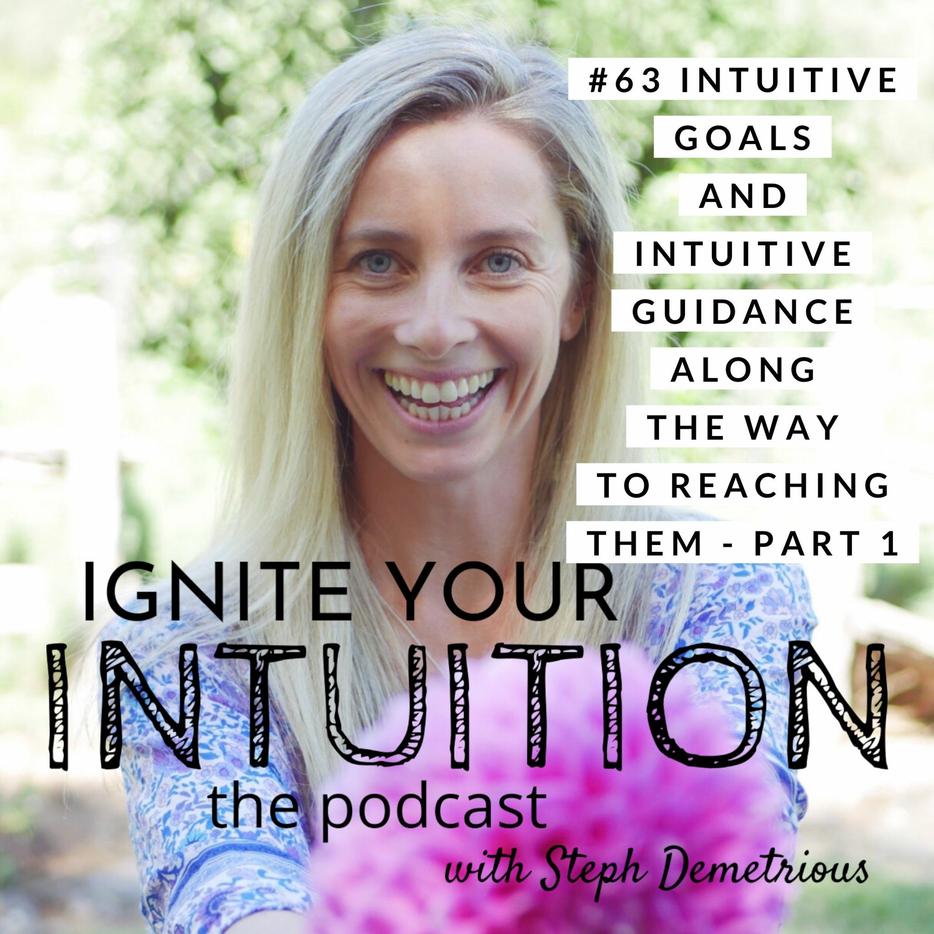#63 Intuitive Goals And Intuitive Guidance Along The Way To Achiving Them - Part 1 episode artwork