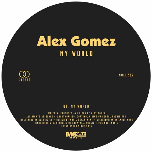 PREMIERE: Alex Gomez - My World [Mole Music]