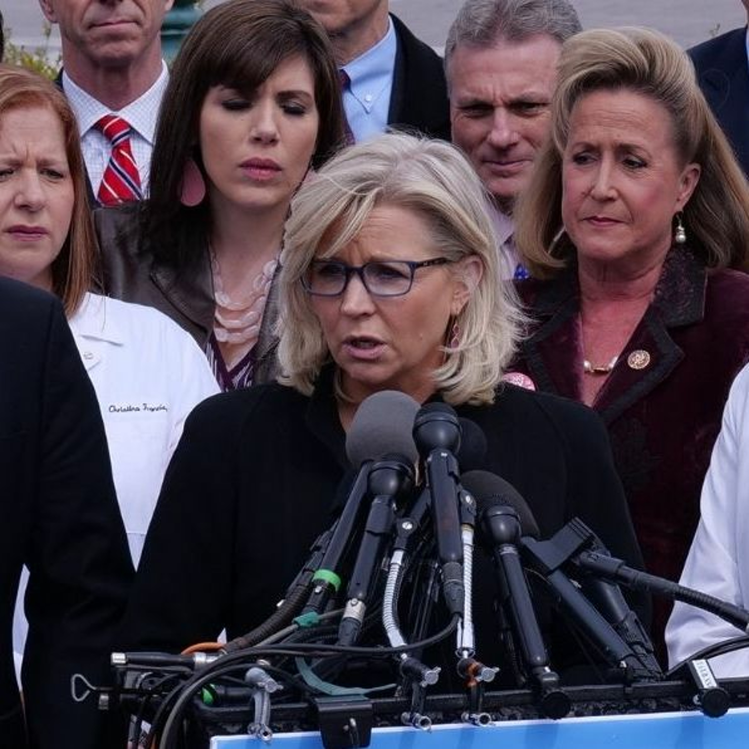 'Quit Lying to Us, Liz:' Cheney in Trouble with Some Local Republicans episode artwork