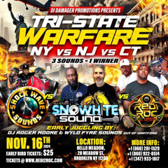 TRI STATE WARFARE Shockwave NY vs Snowhite NJ VS Redi Roc CT 11/16/2024