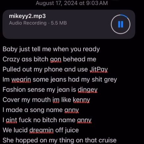 izaya tiji - mikeyy2 (snippet)