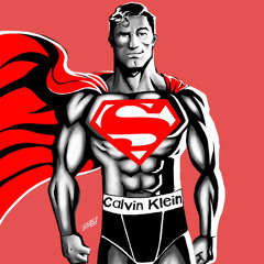 Super man con Calvin Klein