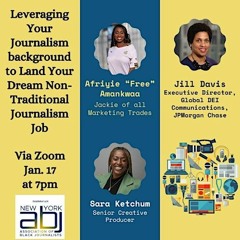 LIVE: Leveraging Your Journalism Background To Land A Non-Traditional Media Job