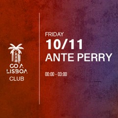 Ante Perry @ Go A, Lisboa (PT) Nov23