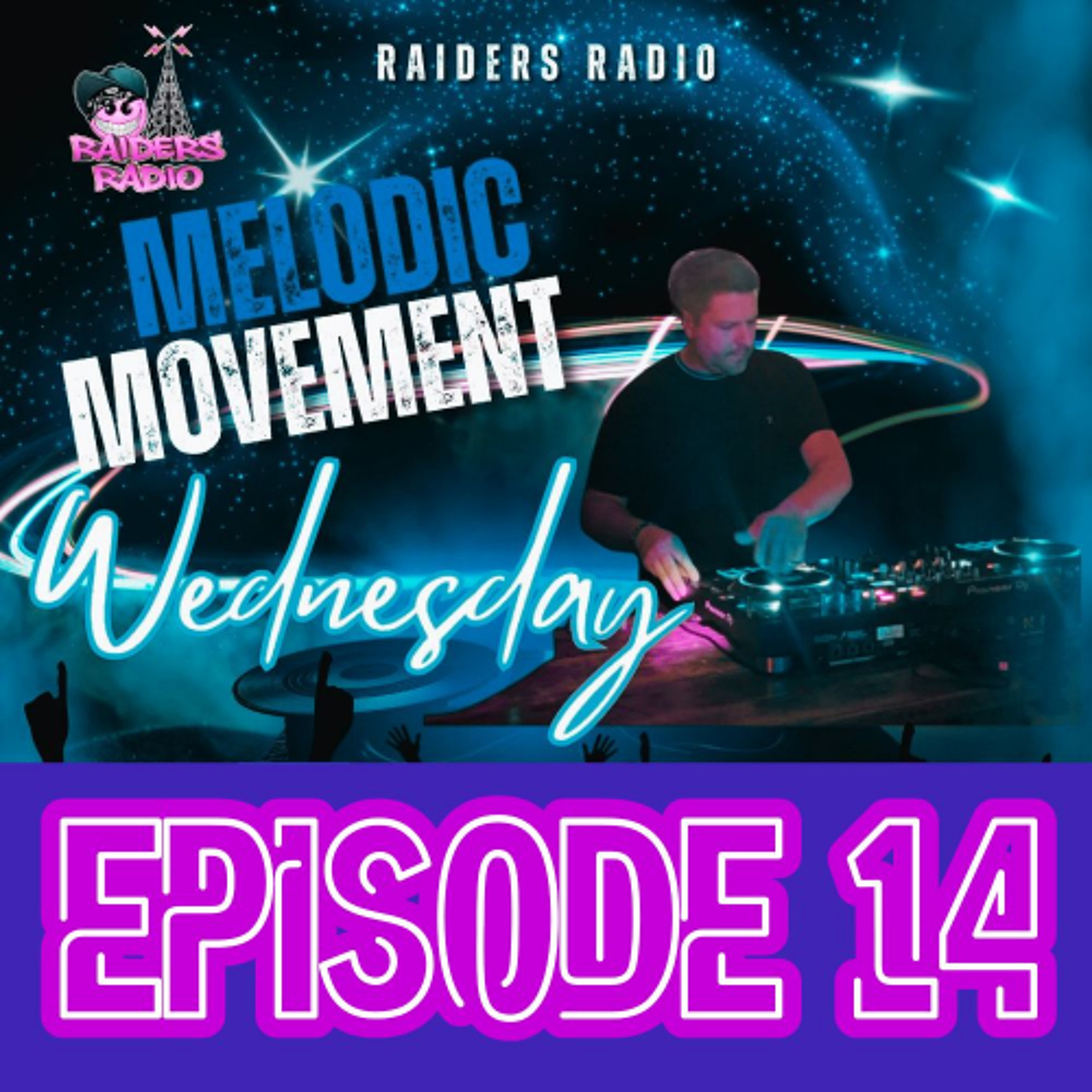 Melodic Movement 014 with Mike Spinx on Raiders Radio 08-04-26 Peak Time to Melodic Techno DJ Set episode artwork