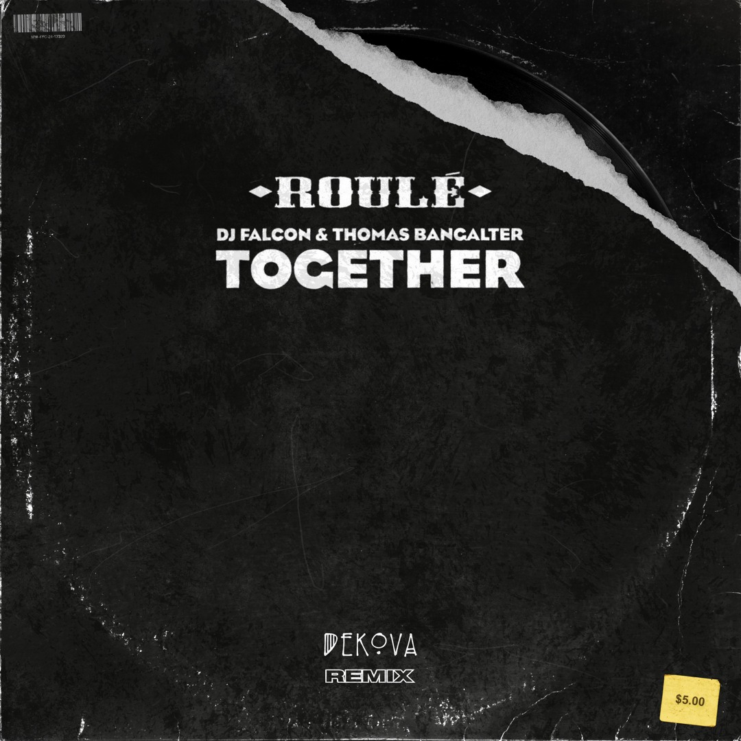 洋楽 DJ FALCON & THOMAS BANGAL TOGETHER LP Thomas Bangalter's Dj Falcon Together Roule 12