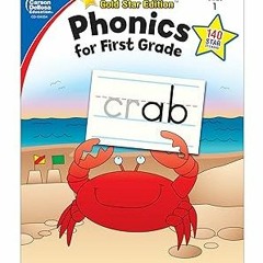 Free PDF Carson Dellosa Phonics for First Grade Workbook―Writing Practice, Tracing Letters, Wri