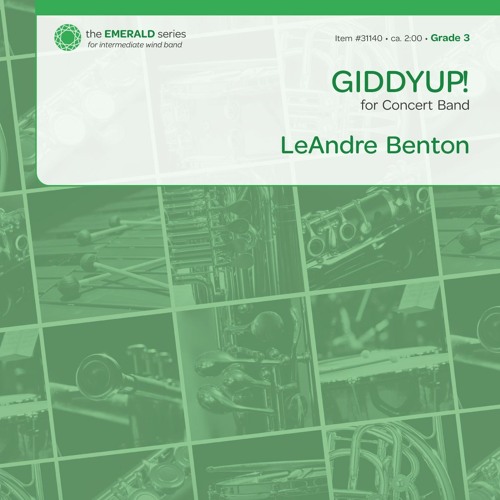 Giddyup! (concert band gr. 3) - LeAndre Benton