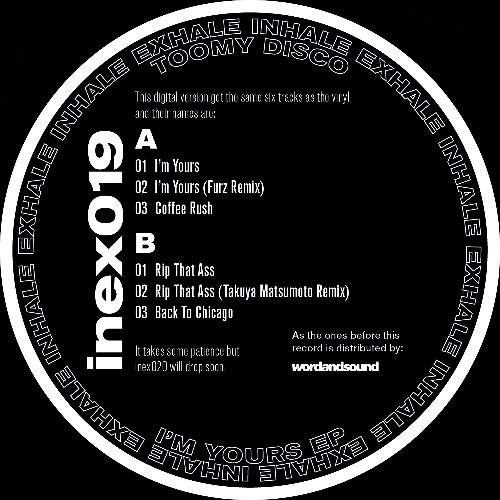 [IMPORTED PREMIERE] Toomy Disco - I'm Yours