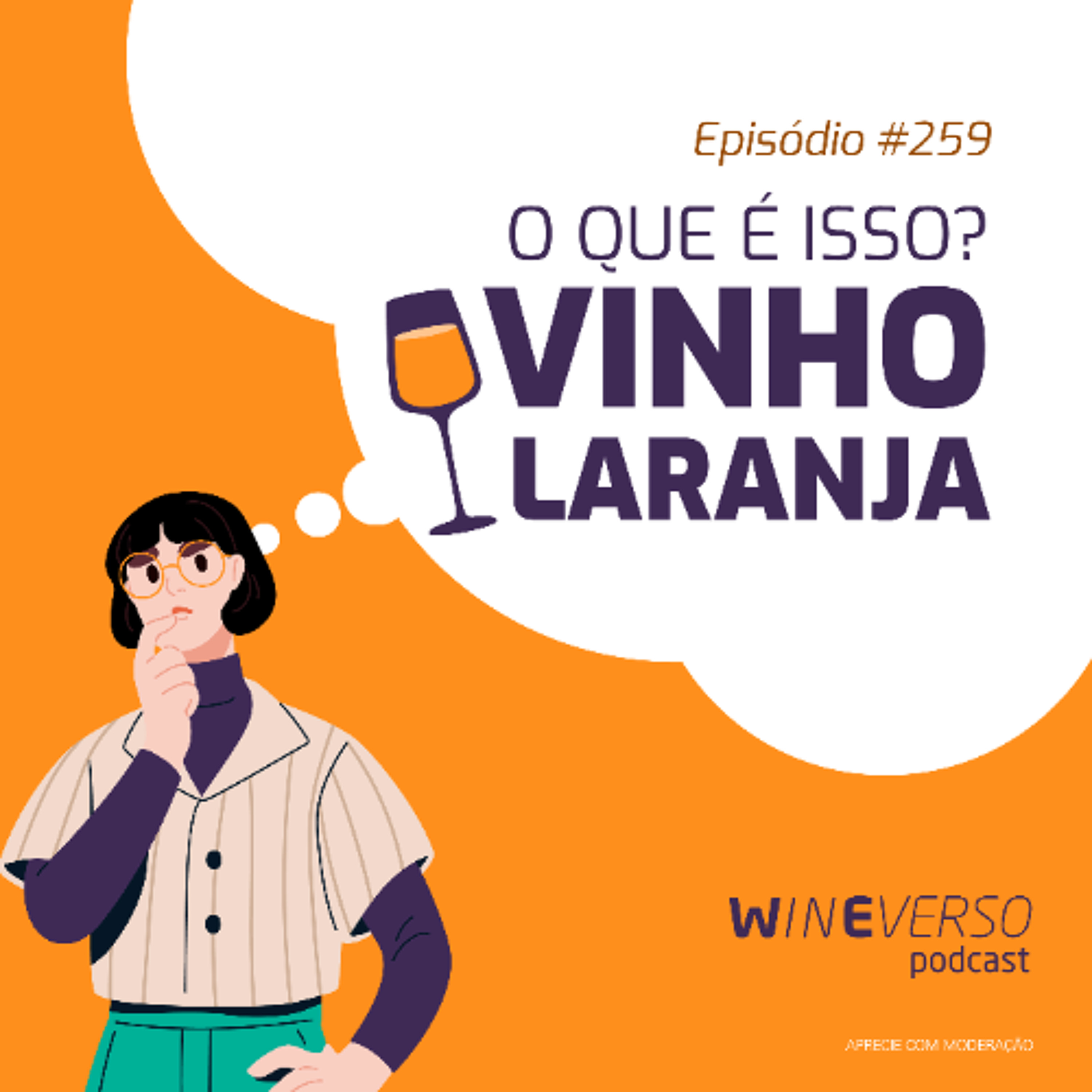 O que é isso? Vinho laranja