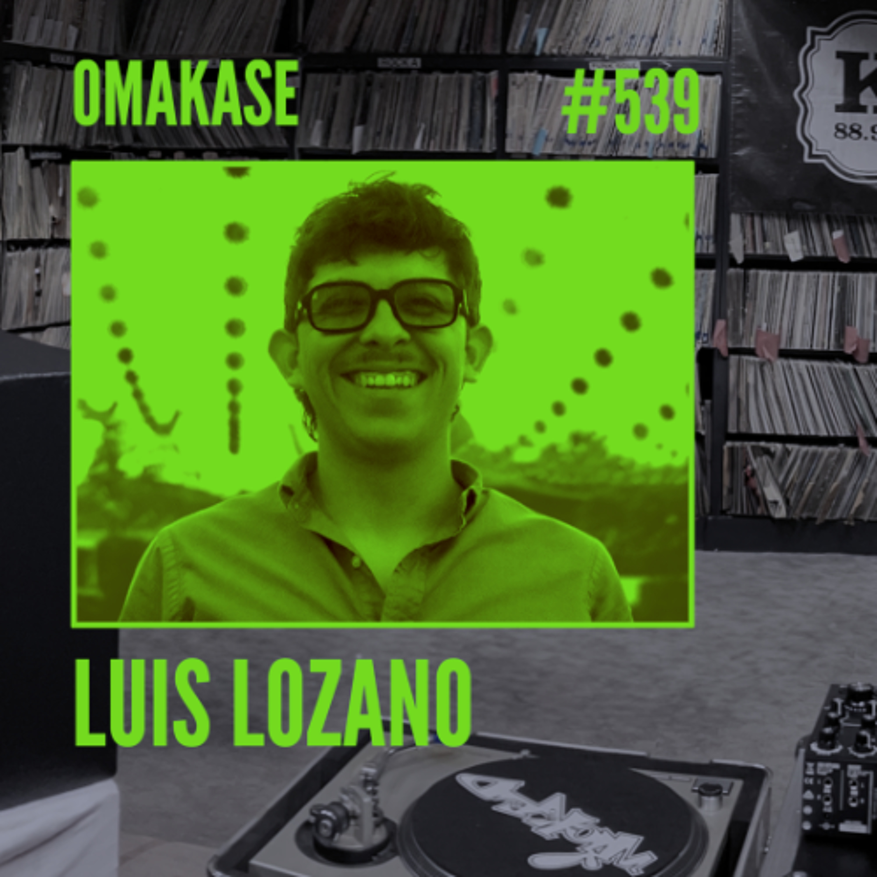 OMAKASE 539a, LUIS LOZANO episode artwork