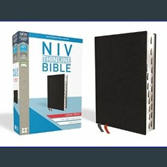 [R.E.A.D P.D.F] ⚡ NIV, Thinline Bible, Large Print, Bonded Leather, Black, Red Letter, Thumb Index