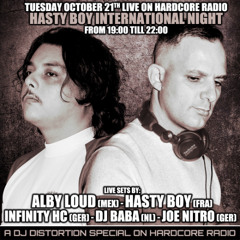 Hasty Boy International Night at Hardcore Radio