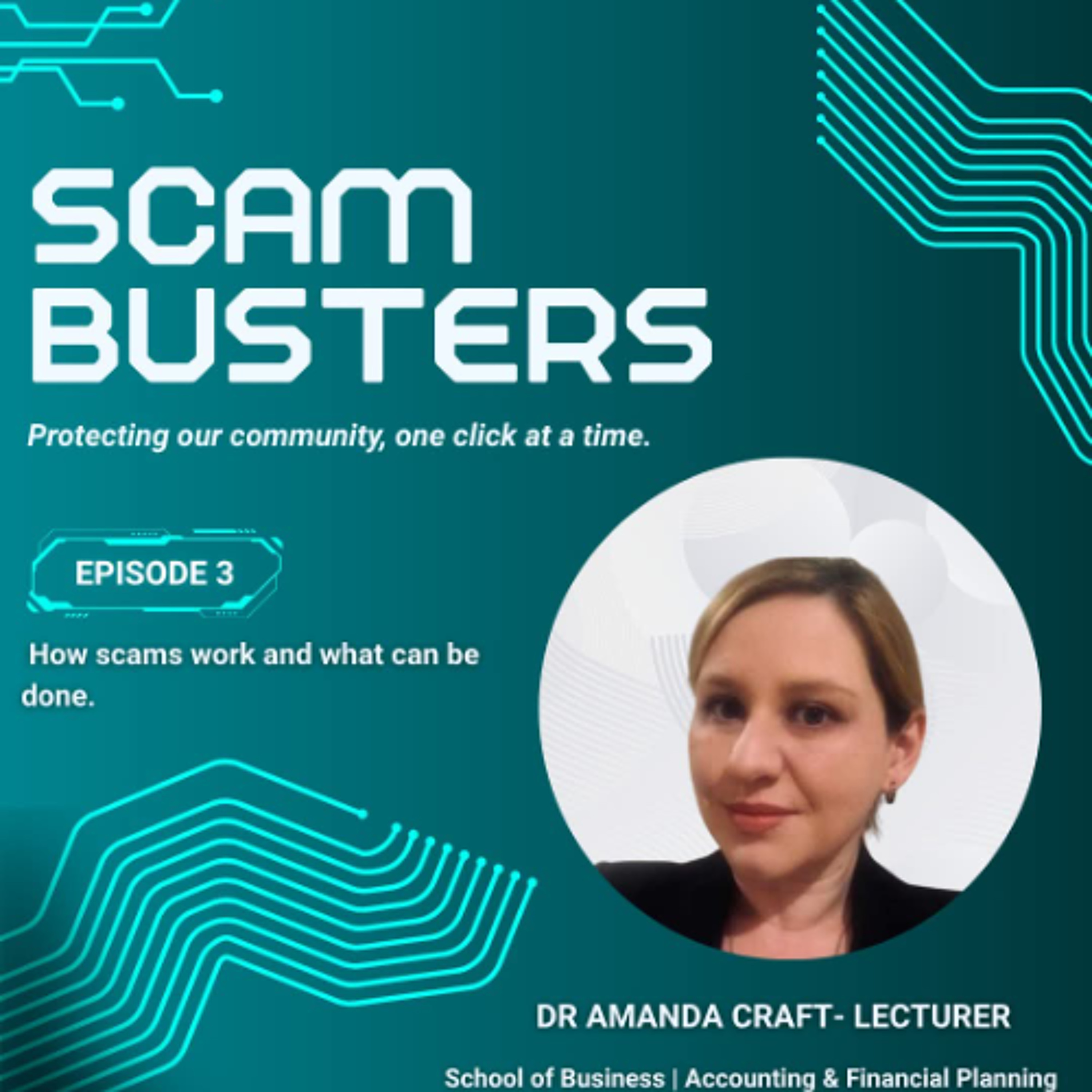 Scambusters Dr Amanda Interview Part 1 Episode 3