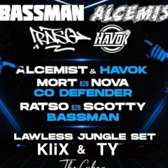 KliX And MC TY AT 3 Years of Riddim Central Warming Up For Alcemist 2022
