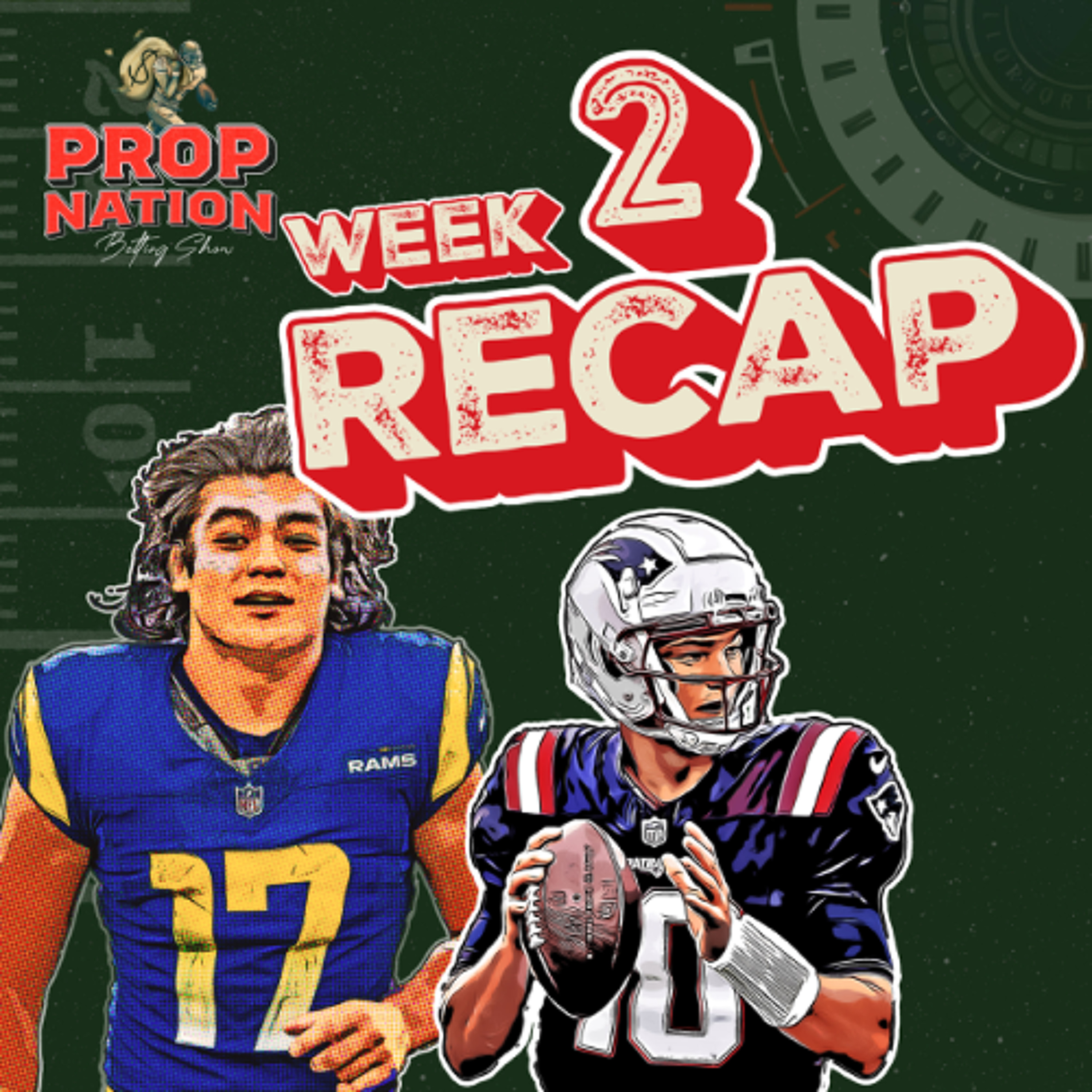 Drake Maye Hit, Puka Nacua Shines, DK Metcalf Scores | NFL Week 2 Instant Reactions & Betting Picks episode artwork
