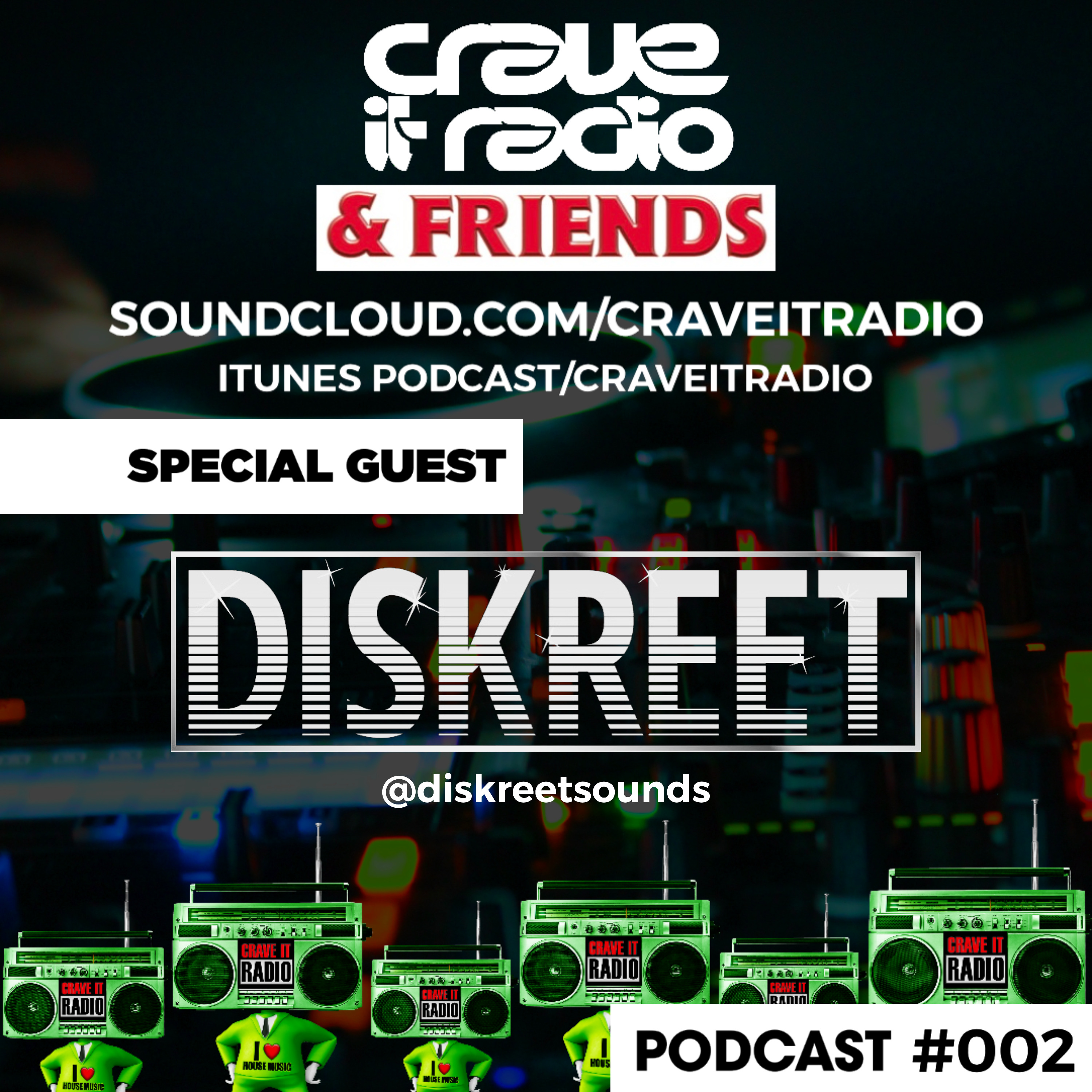 ITSDJCRAVE | CRAVEITRADIO