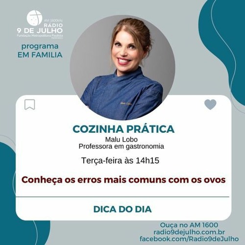 EM FAMILIA - DICA DO DIA -Conheça os erros mais comuns com os ovos - 12.04.2022