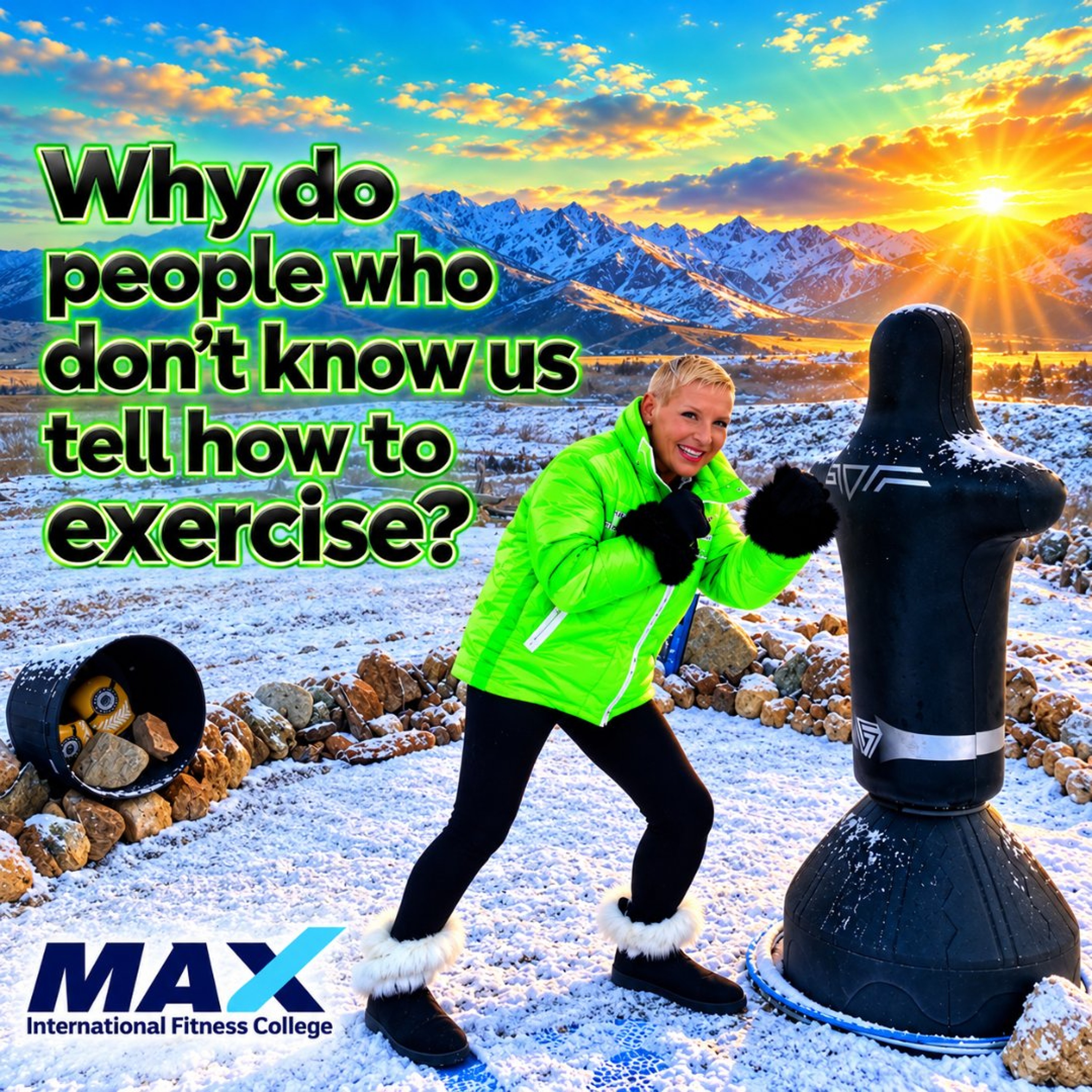 Why do People Who Don't Know Us Tell Us How to Exercise