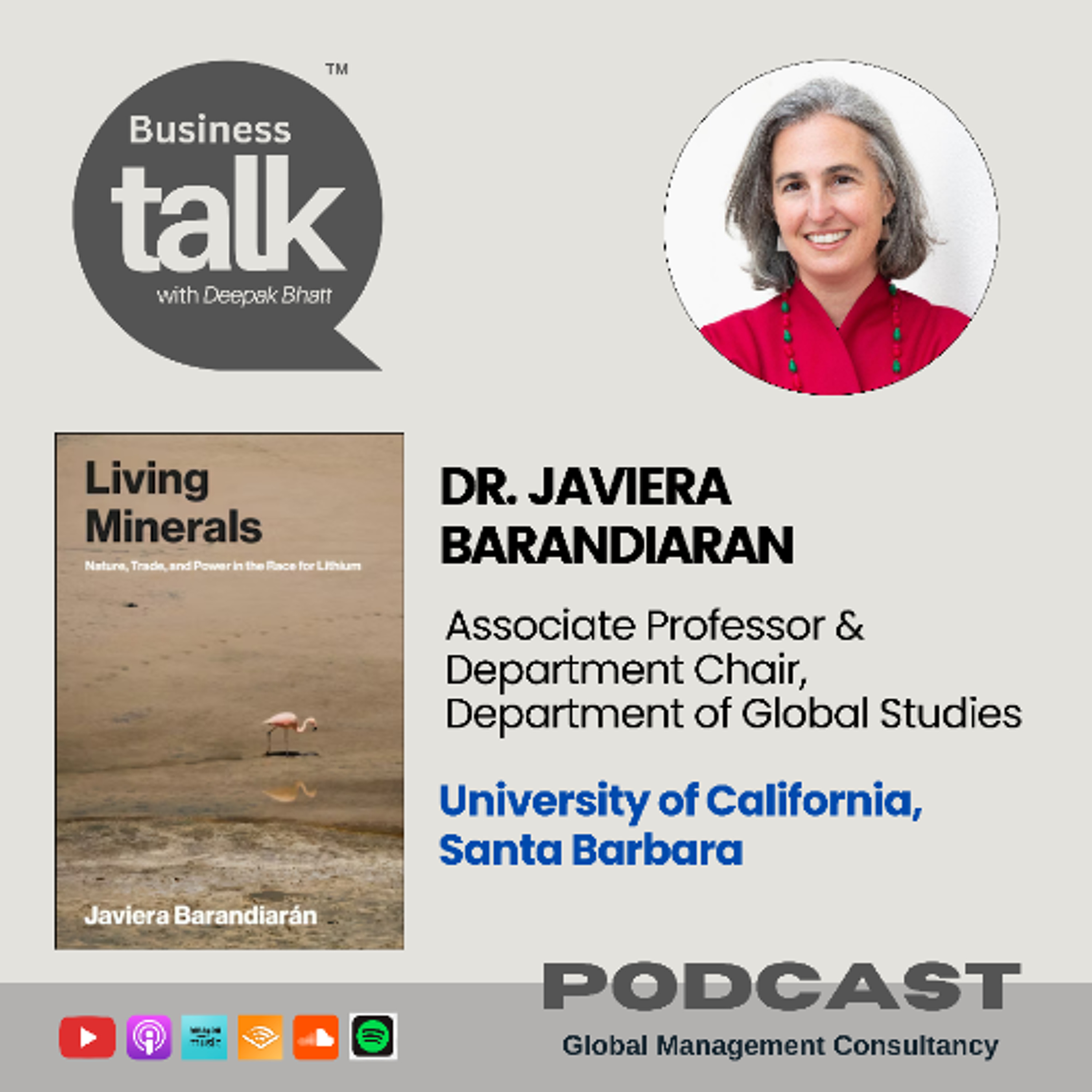 Is “Sustainable Lithium” a Myth? Insights from Living Minerals | Dr. Javiera Barandiarán episode artwork