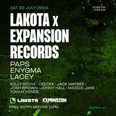 LACEY B2B CEECEE at Lakota x Expansions 20/07/2024