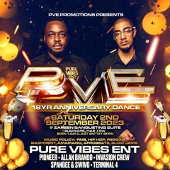 Pure Vibes Ent - Live 18th Yr Anniversary Dance 02.09.2023