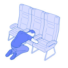 KSP/124 / DJ Kitchen - Your Meal Tray Is In The Arm of Your Seat