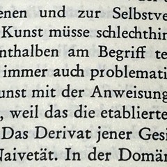 Adorno's 'Aesthetic Theory' 50 Years On. (Peter Osborne)