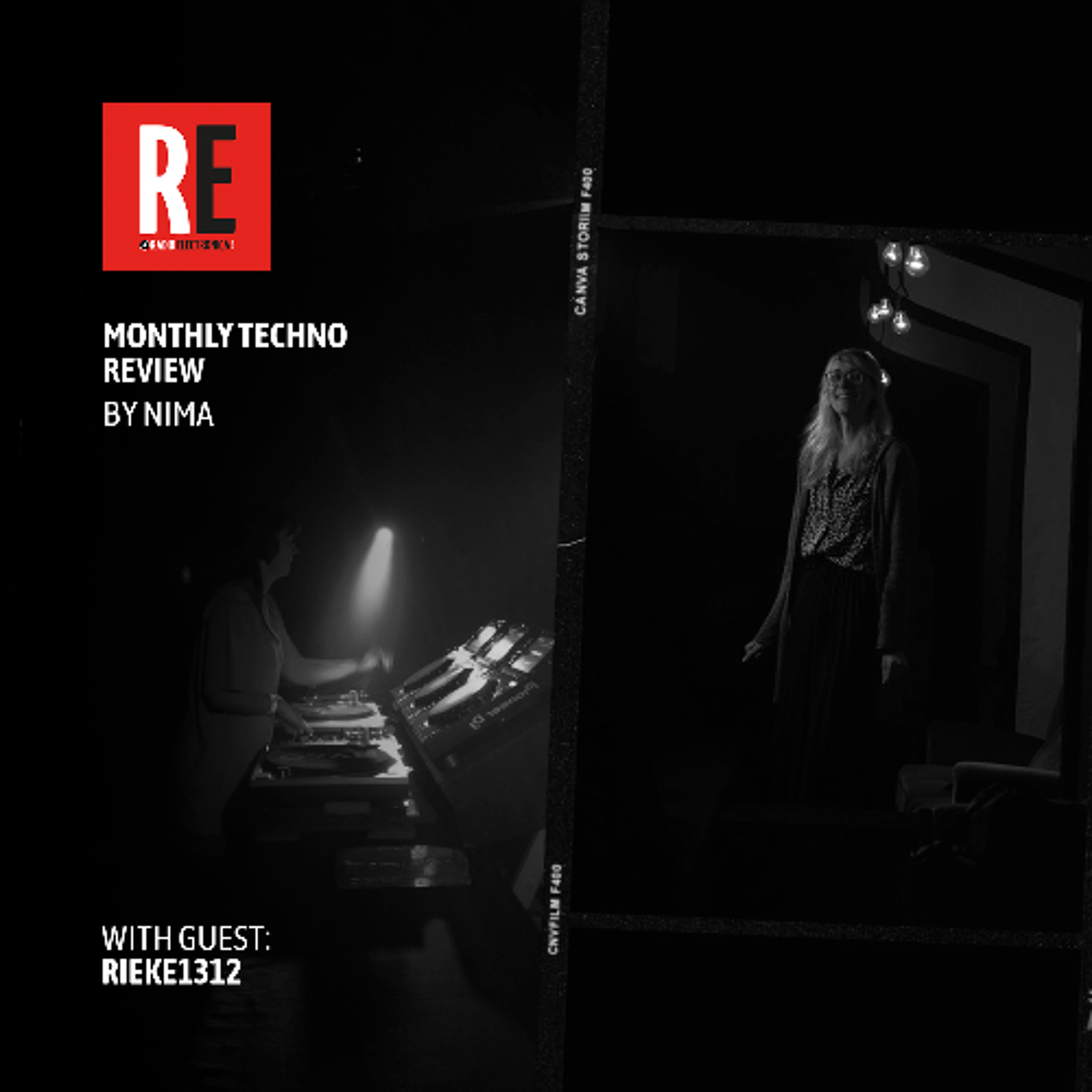 RE - MONTHLY TECHNO REVIEW EP 43 by NIMA with RIEKE1312 episode artwork