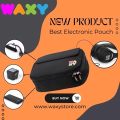 WAXY Electronics Travel Pouch at reasonable price
