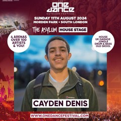 Cayden Denis LIVE SET #OneDanceFestival #TheAsylum 11/08/24 @ Morden Park