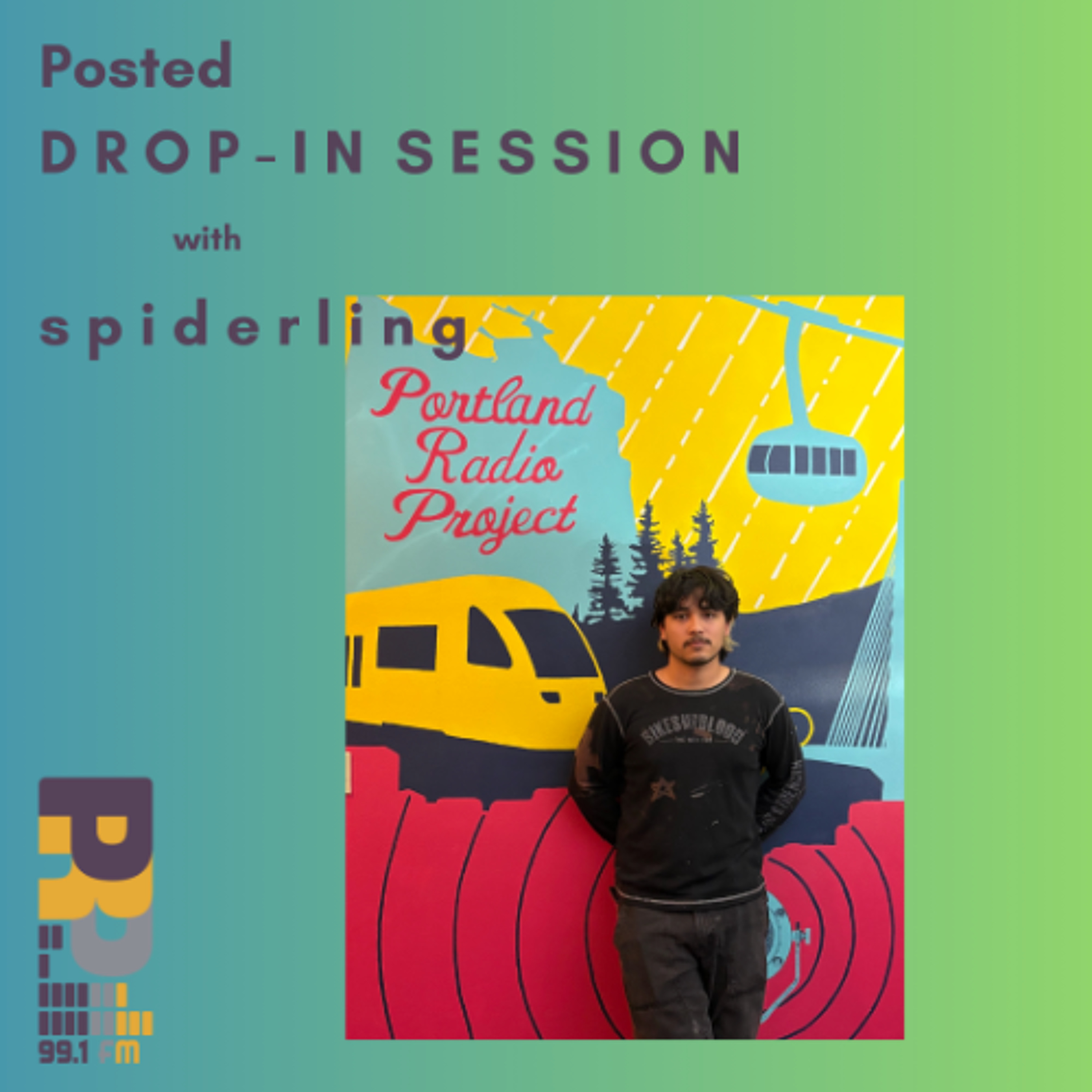 Drop-in Session with spiderling episode artwork