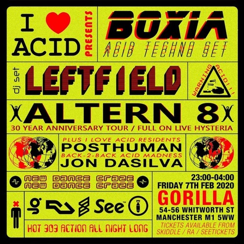 Live at I Love Acid, Manchester 07/02/20
