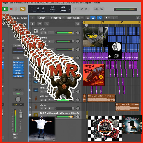 Projet 1518 UnkNowProd M.R. FEAT. MAC MILLER & BIG L. ( FOREVER) 90 BPM.L.P.