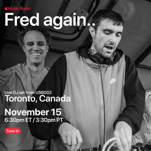 Fred again.. & Four Tet Live set Toronto, Canada (YZD Hanger)
