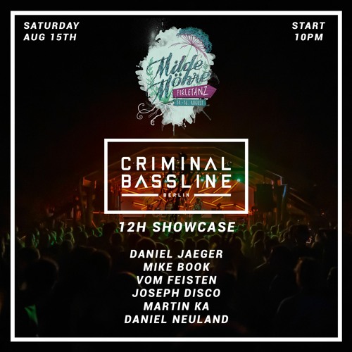 Mike Book @ Milde Möhre Firletanz 2020 (Criminal Bassline Showcase)