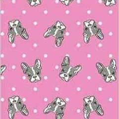 ACCESS EPUB 💘 Dotted Grid: Cute Dog Face French Bulldog Notebook Dotted Grid 100 pag
