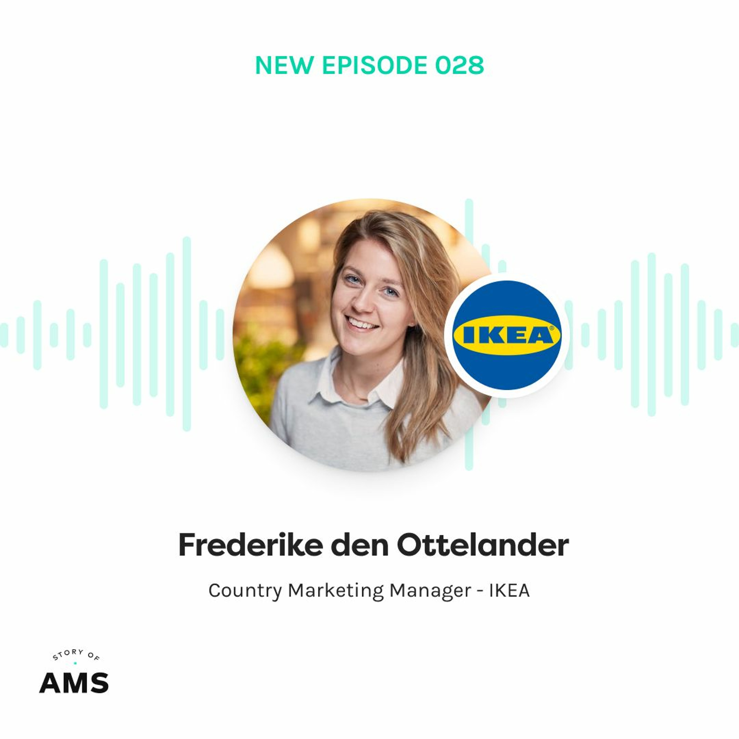 cover of episode HOE BLIJFT IKEA HAAR MERKPOSITIONERING ONTWIKKELEN? - FREDERIKE DEN OTTELANDER - STORY OF AMS #28