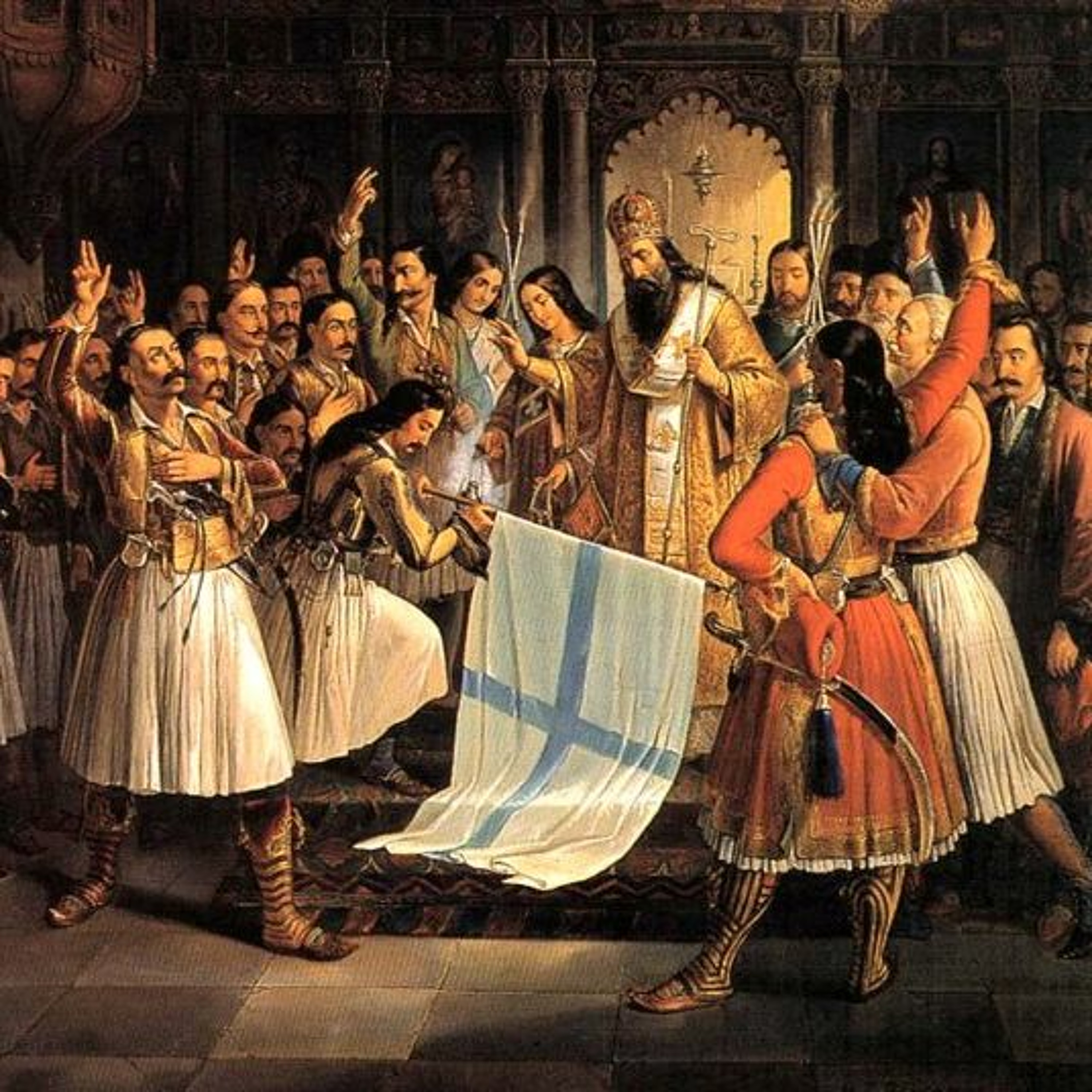 1821: Το μήνυμα για την Επανάσταση των Ελλήνων - Θεόδωρος Λάμπρος / #OlympiaWeb Radio episode artwork