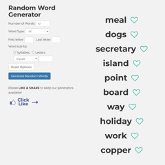 MEALDOGSSECRETARYISLANDPOINTBOARDWAYHOLIDAYWORKCOPPER