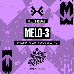 Melo-3 by Ecstatic, Jay Reeve and Solstice | U.V. | Friday | Defqon.1 2025