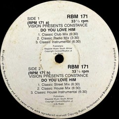 Vision Presents Constance - Do You Love Him (Classic Club Mix) (1993)