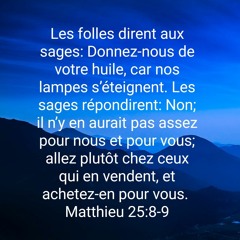 LES 10 VIERGES FOLLES ET SAGES