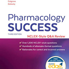 [DOWNLOAD] PDF ✉️ Pharmacology Success: NCLEX®-Style Q&A Review (Davis's Q&a Success)