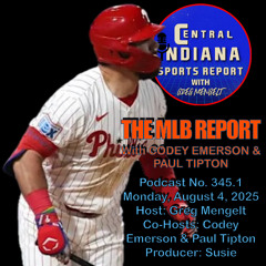 The MLB Report with Codey Emerson & Paul Tipton (Aug. 4, 2025; Podcast 345.1)